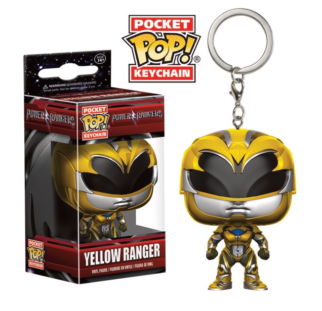 Power Rangers Pocket Pop Movie Yellow Ranger 
