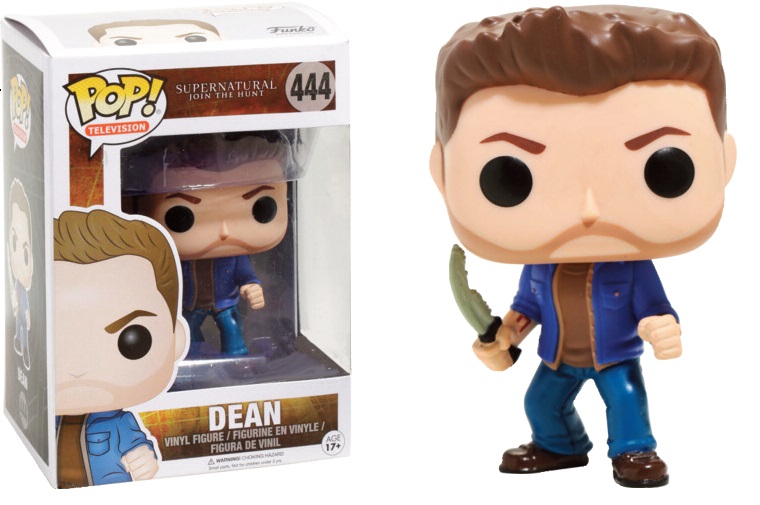 Supernatural Pop Dean With Knife Exclu