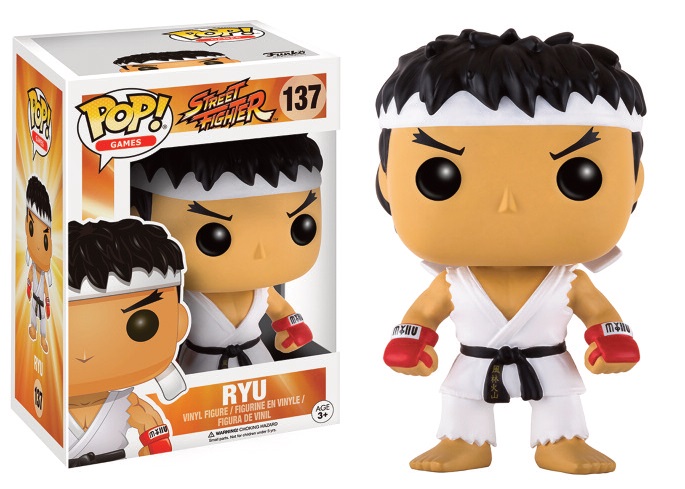 Street Fighter Pop Ryu White Headband Exclu