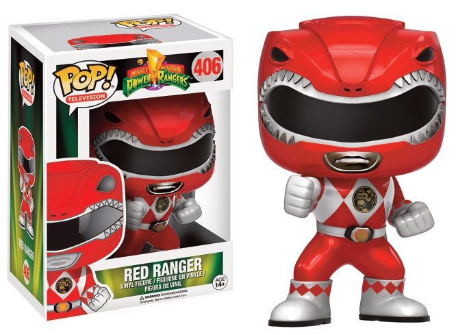 Power Rangers Pop Ranger Red Metallic Exclu 