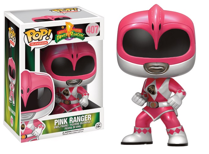 Power Rangers Pop Pink Ranger Metallic Exclu