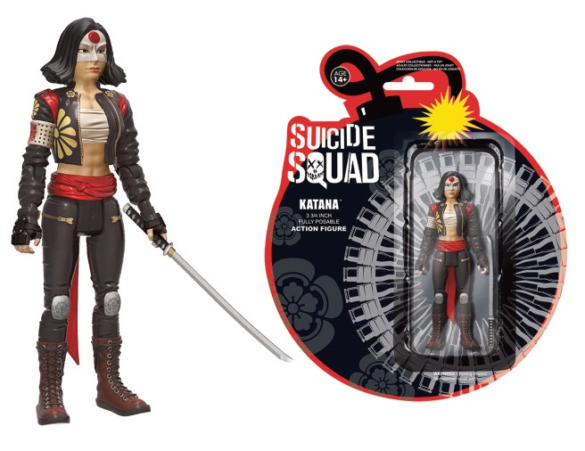 DC Action Figure Suicide Squad Katana 12cm