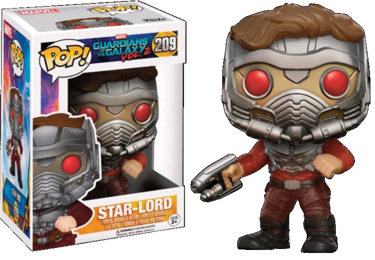Marvel Pop GOTG Vol 2 Star-Lord With Mask Exclu