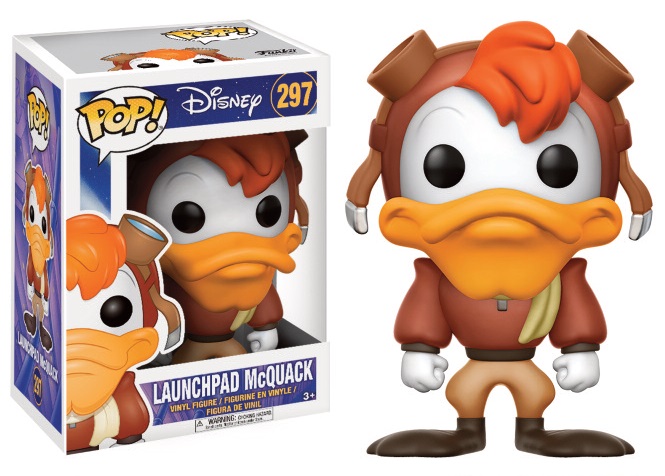 Disney Pop Darkwing Duck  - Launchpad Mcquack Flagada Jones