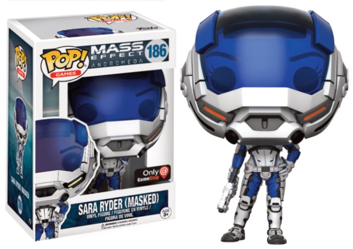 Mass Effect Andromeda Pop Sara Ryder Masked Exclu