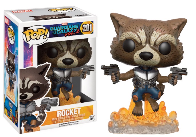 Marvel Pop GOTG Vol2 Rocket Raccoon Blasting