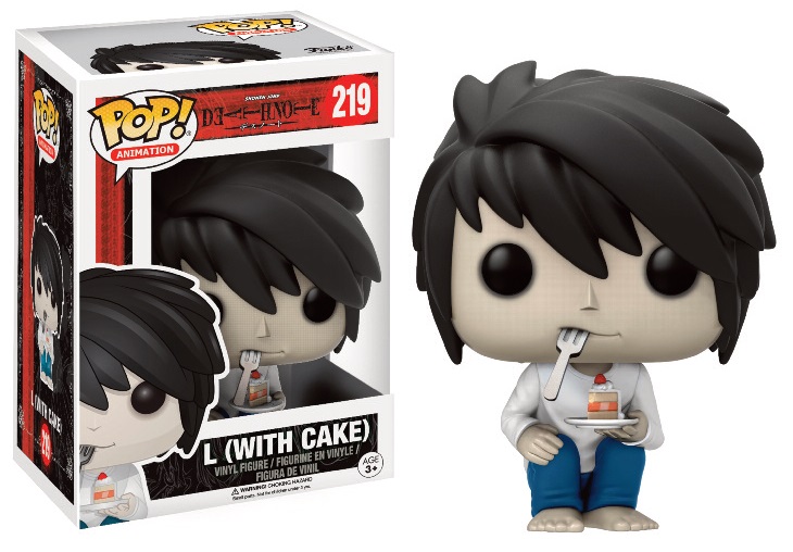 zz RIP zz Death Note Pop L With Cake Exclu Hot Topic
