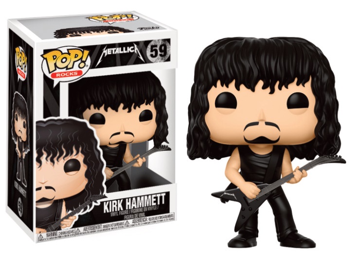 Rocks Pop Metallica Kirk Hammett