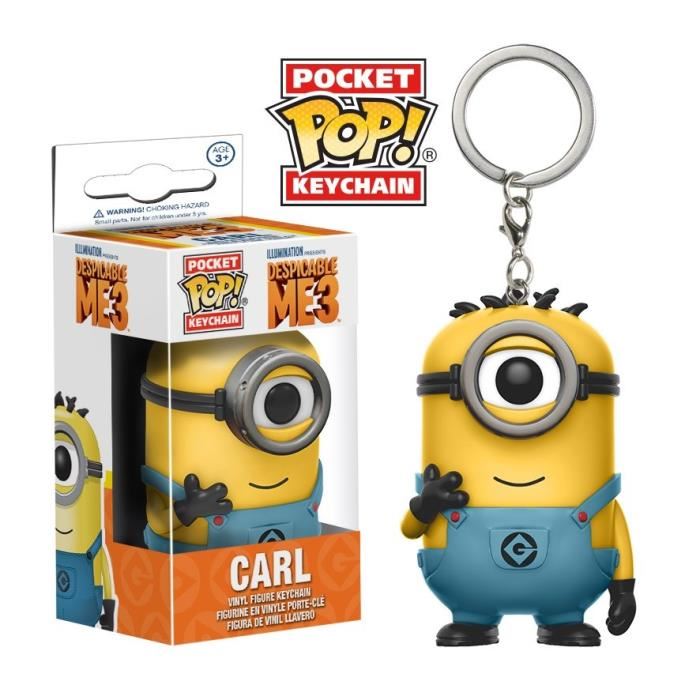 Moi Moche et Méchant 3 Pocket Pop Carl figure 5cm