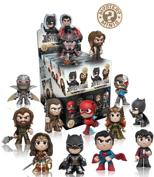 DC Mystery Minis Justice League Movie 12Pcs
