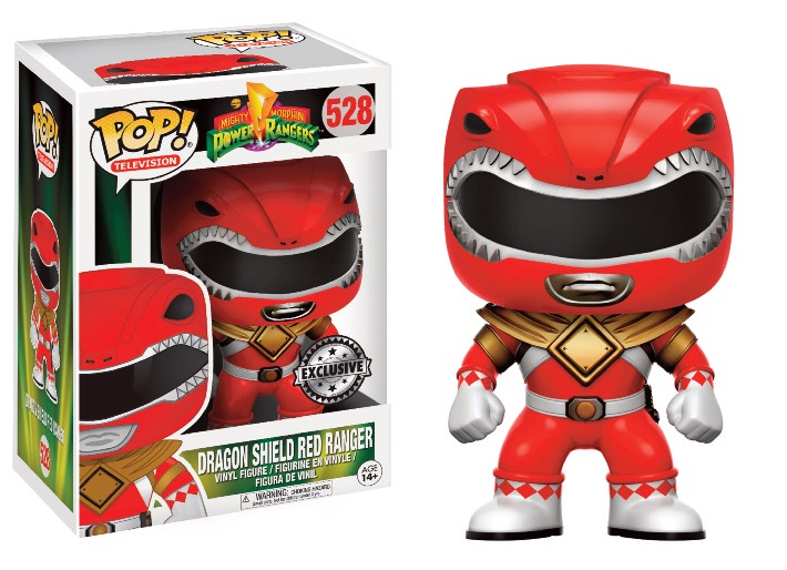 Power Ranger Pop Red Ranger Dragon Shield Exclu