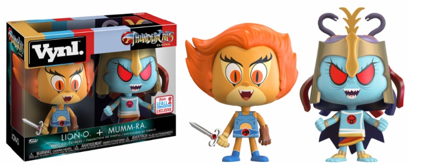 Thundercats Vynl 2-Pack Lion-O & Mumm-Ra 10Cm