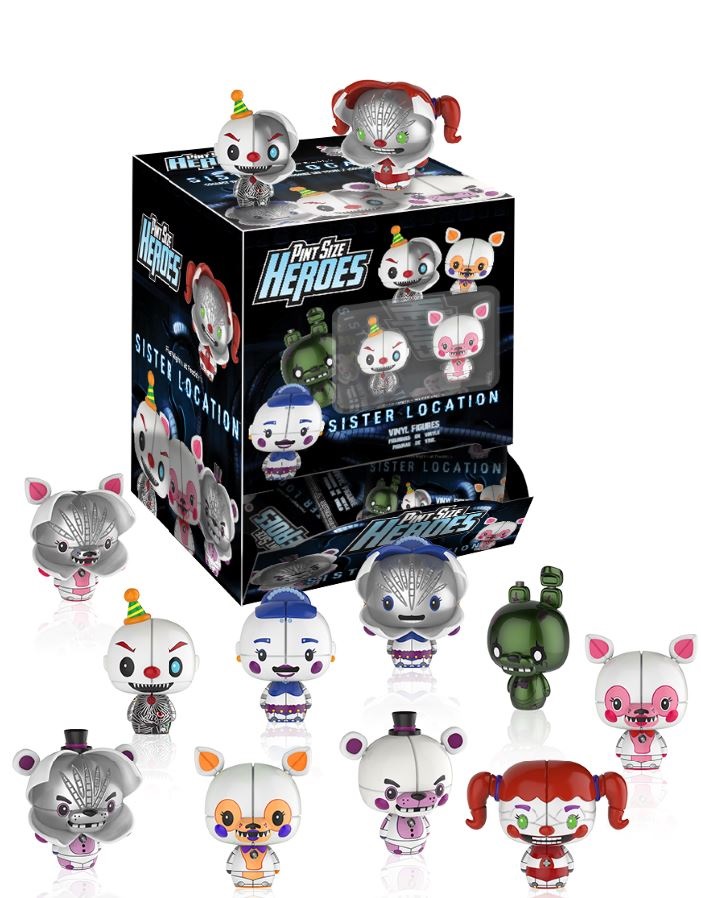 Five Nights At Freddys Sister Location Pint Size Heroes 24pcs