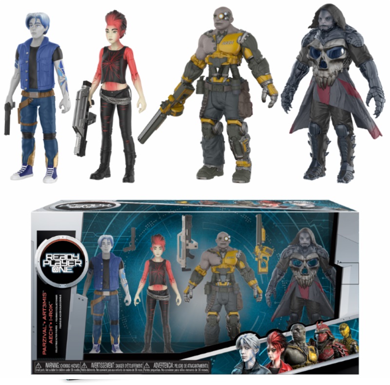 Ready Player One 4-Pack Action Figures 