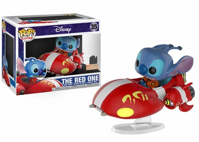 Disney Pop Rides Stitch On Red One Exclu