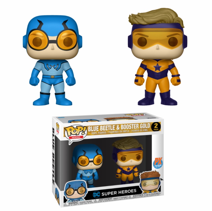 DC Pop 2-Pack Blue Beetle & Booster Gold Exclu