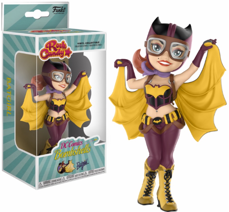DC Rock Candy Bombshells Batgirl 15cm