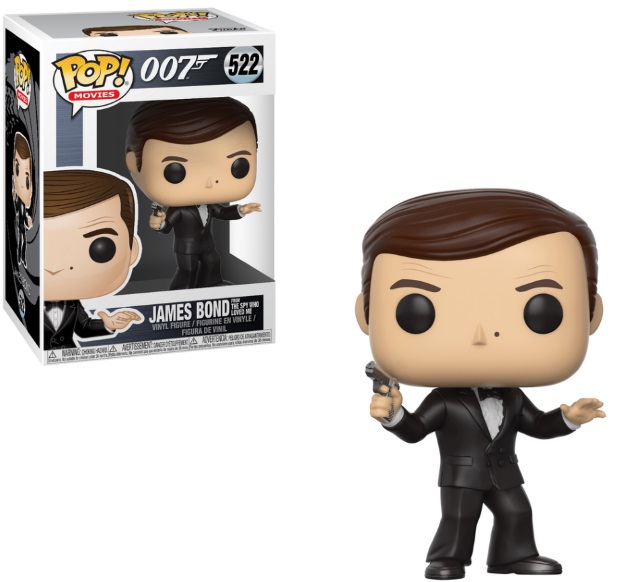 James Bond Pop Roger Moore As 007