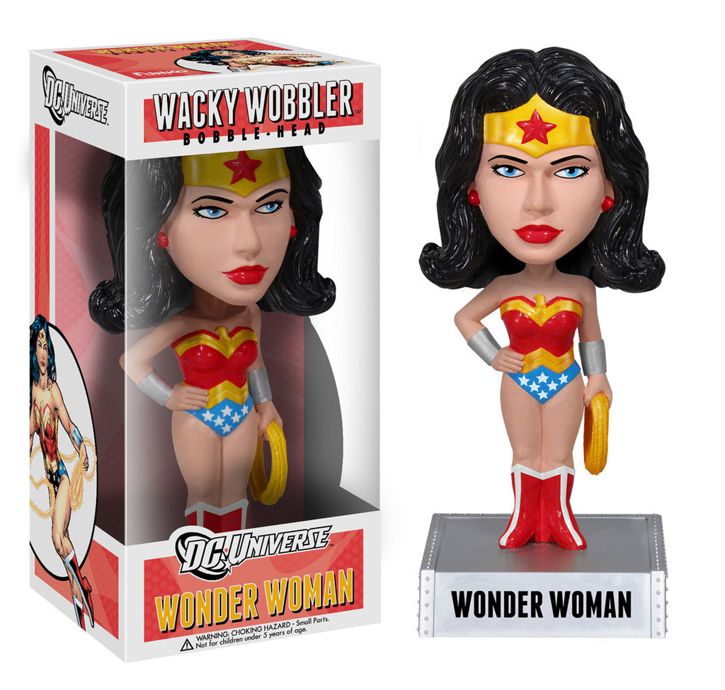 DC BBH Wonder Woman Bobblehead 18cm
