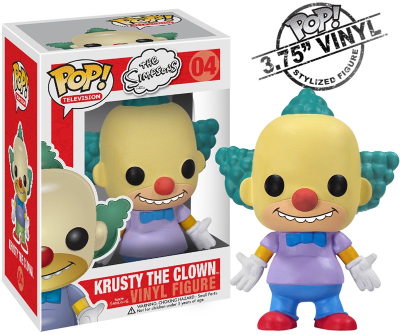 zz RIP zz Simpsons Krusty le clown Pop figurine Funko