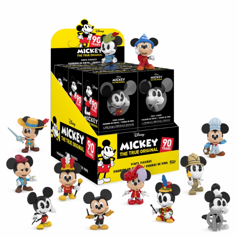 Disney Mystery Minis Vinyl Figure Mickey 90Th Anniv 12pcs
