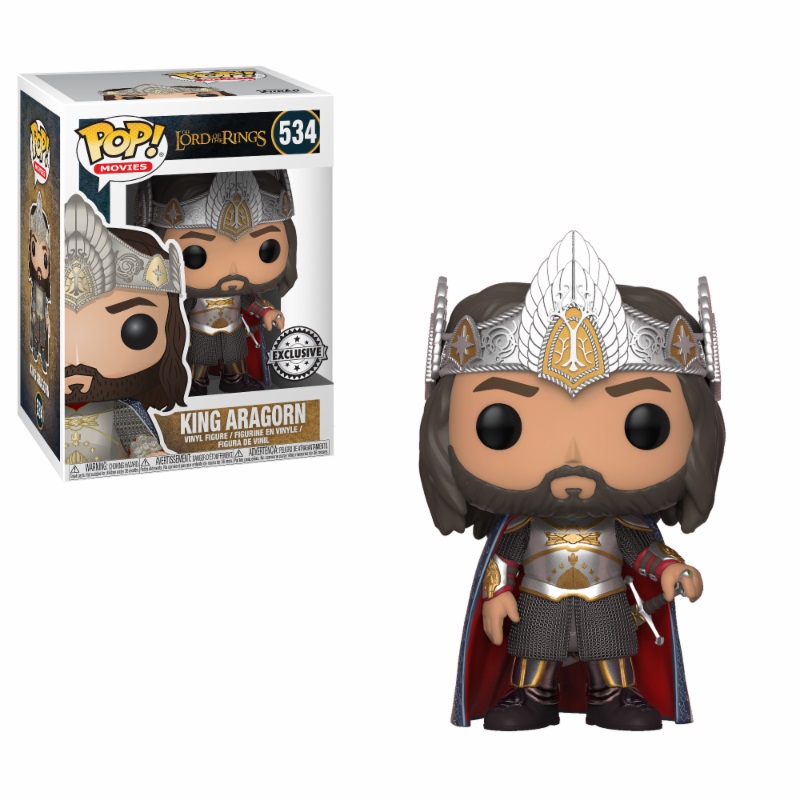 LOTR Pop King Aragorn Exclu