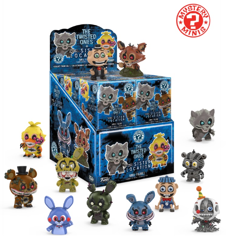Five Nights At Freddys Mystery Minis The Twisted One 12pcs
