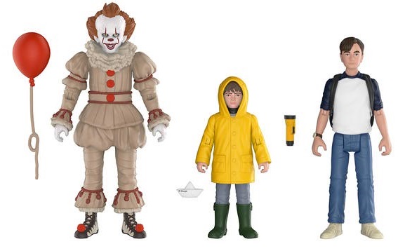 It Movie 2017 3-Pack Af Pennywise Bill Georgie