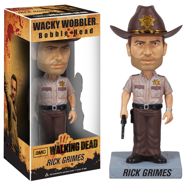Walking Dead Bobblehead 18cm vinyl Rick Grimes
