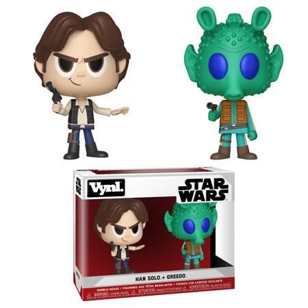 Sw Vynl 2 Pack Han Solo & Greedo