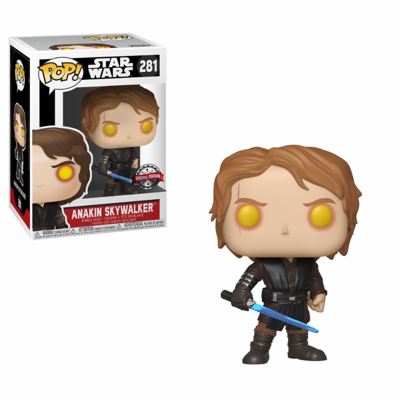 SW Star Wars Pop Anakin Skywalker Dark Side Exclu