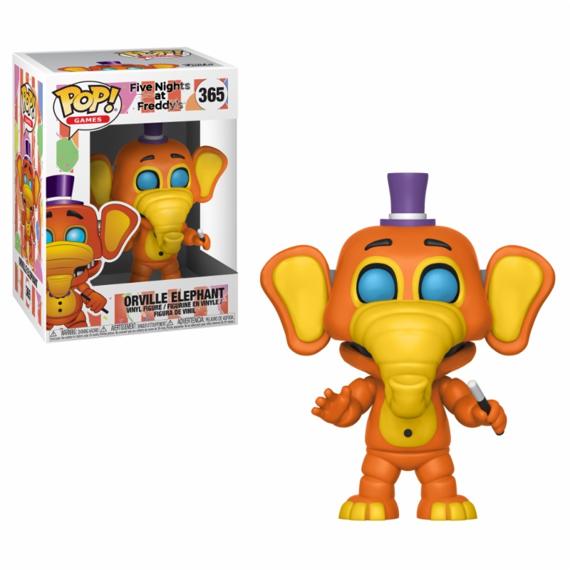Five Nights At Freddys Pop Pizza Simulator Orville Elephant