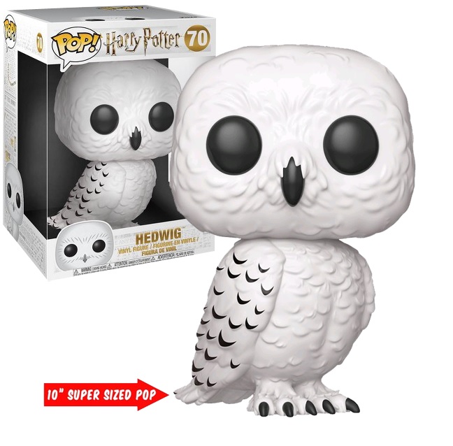 Harry Potter Pop Hedwig Super Sized 25cm exclu