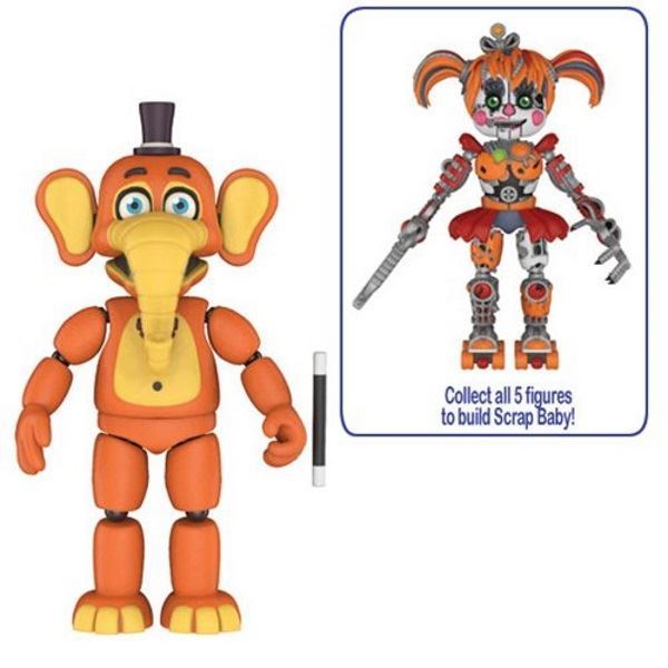 Five Night At Freddys Action Figure Pizza Simulator Orville Elephant