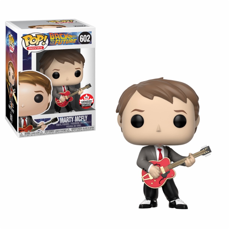 Back To The Future Pop Marty Mcfly With Guitar