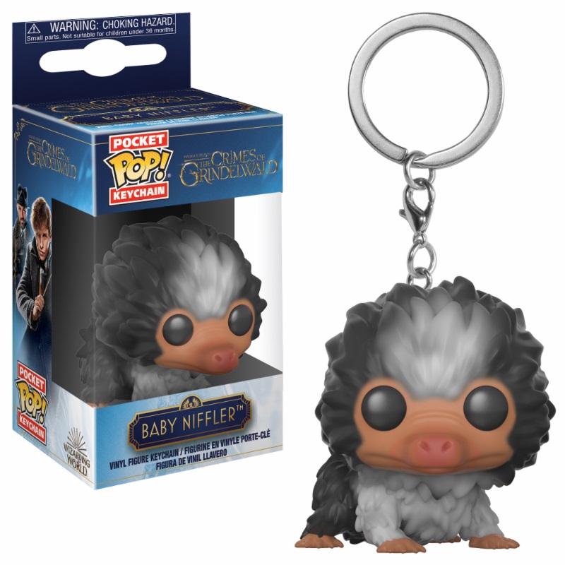 Harry Potter Pocket Pop Fantastic Beasts 2 Baby Niffler Noir & Gris