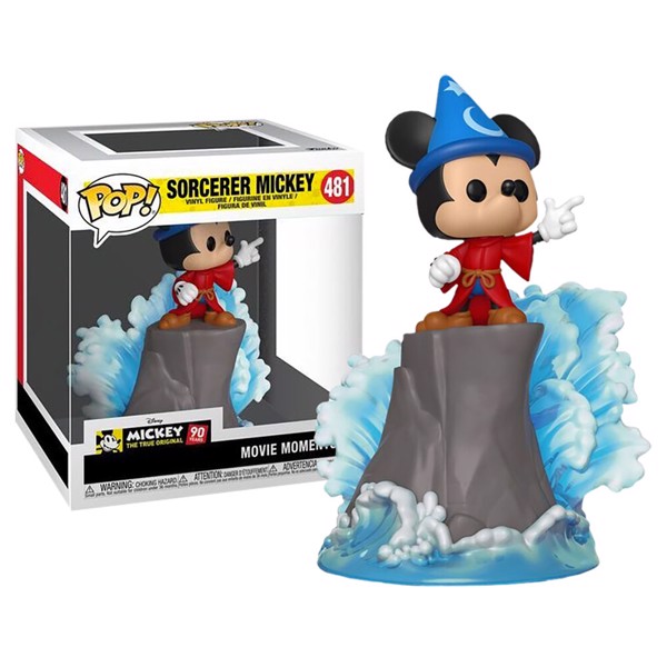 Disney Pop Movie Moments Fantasia Mickey Sorcerer