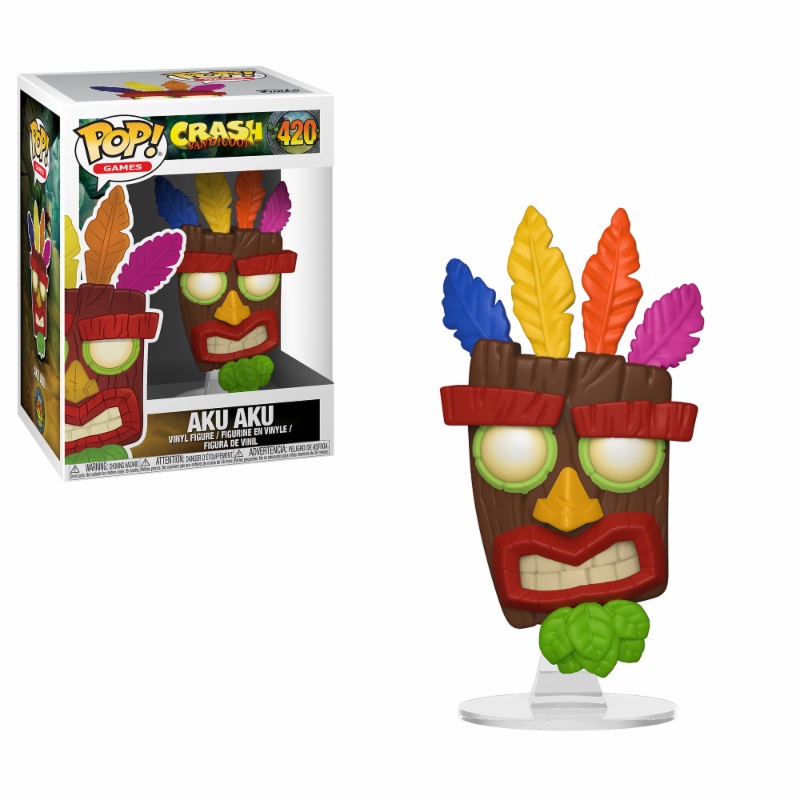 Crash Bandicoot Pop Aku Aku