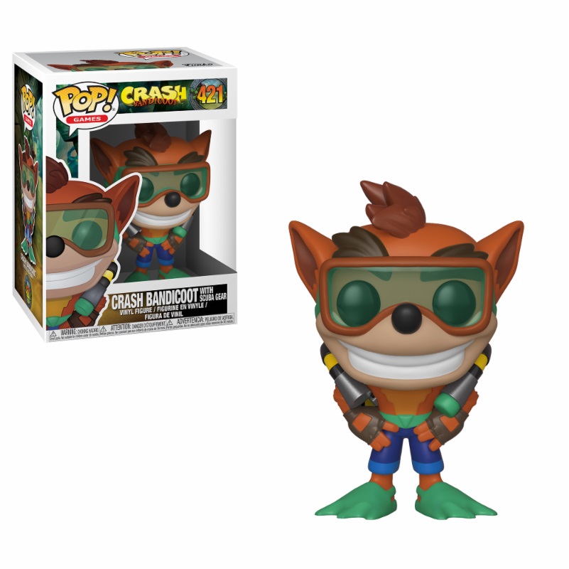 Crash Bandicoot Pop Crash With Scuba