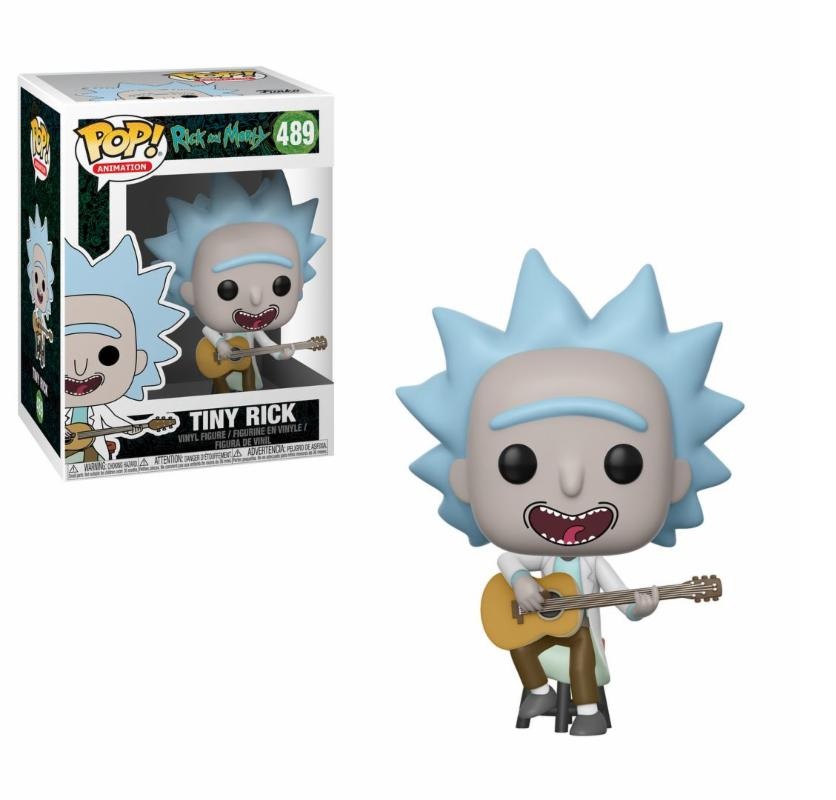 Rick & Morty Pop Tiny Rick And Guitar