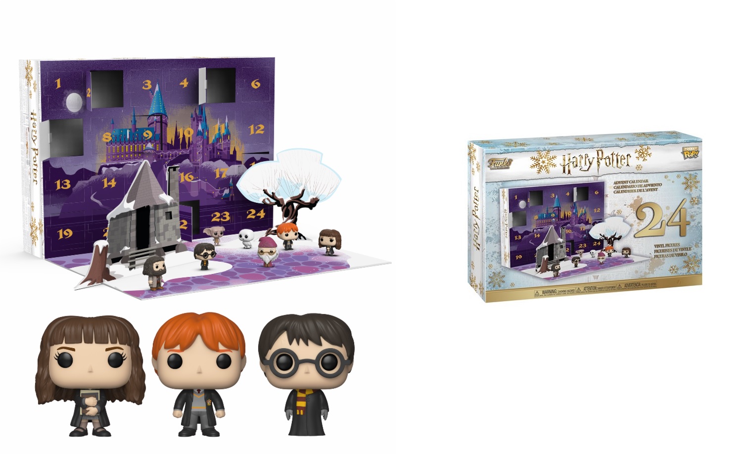 Harry Potter Pocket Pop Calendrier de l'Avent 24pcs