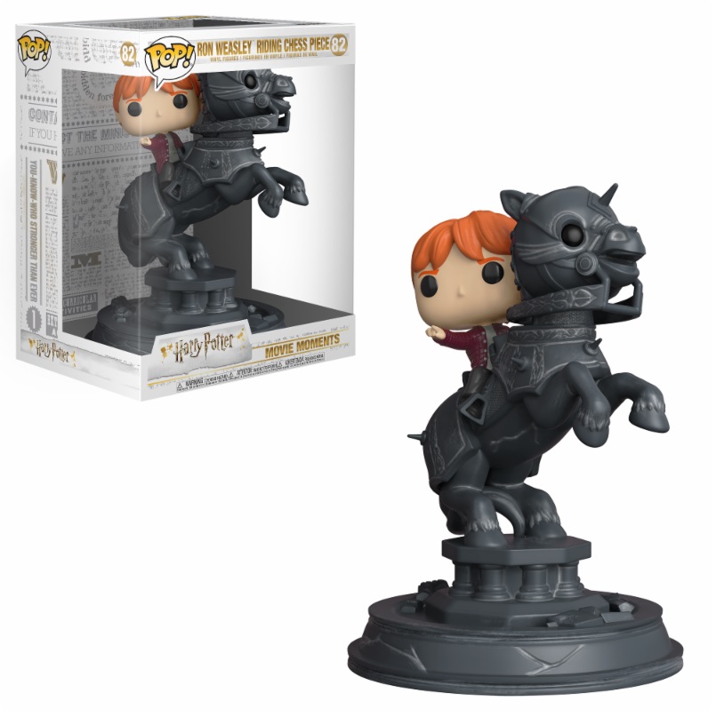 Harry Potter Pop Movie Moments Ron On Chess Piece