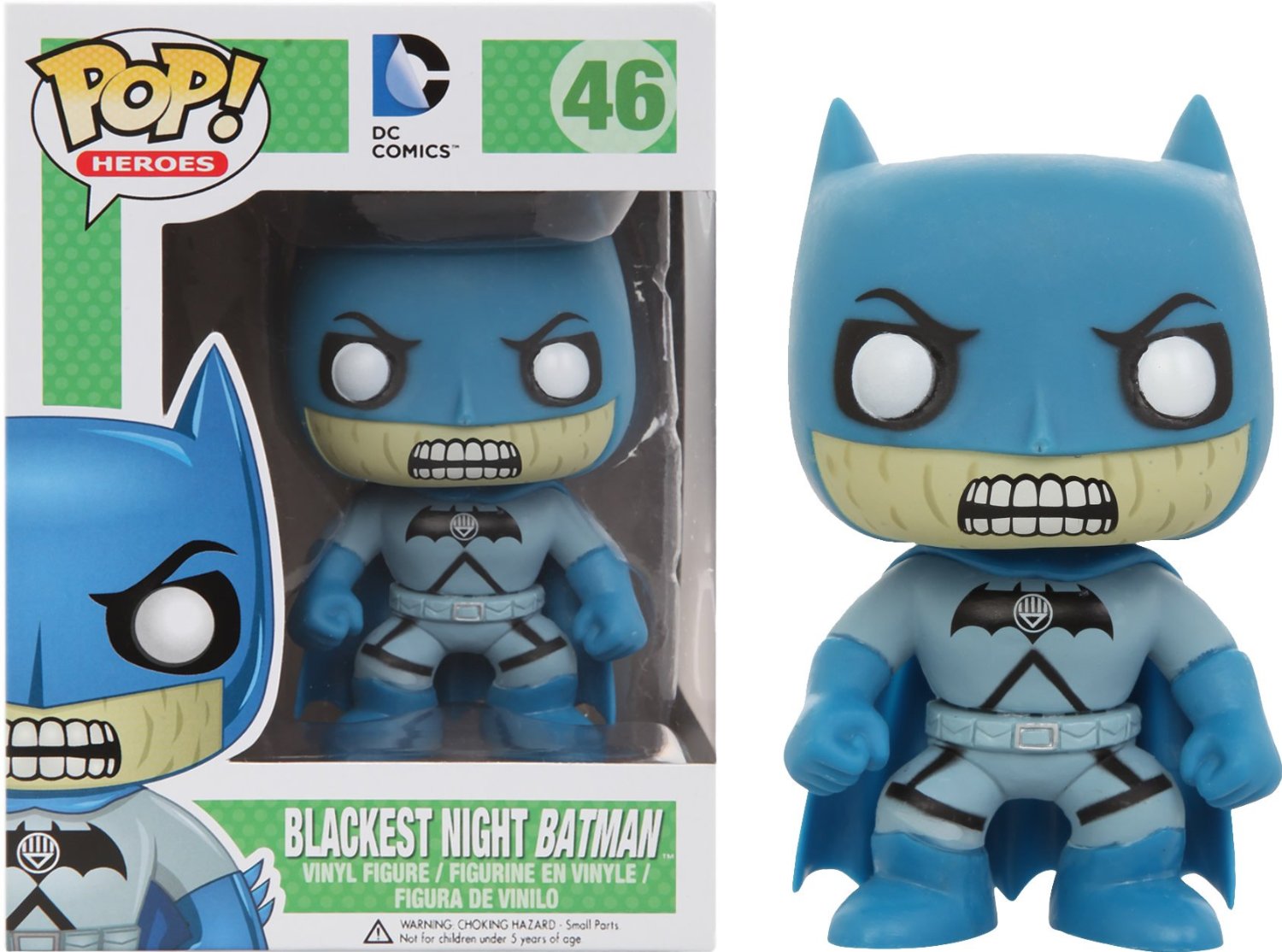 Batman Pop Batman Blackest Night figurine 9cm Exclu