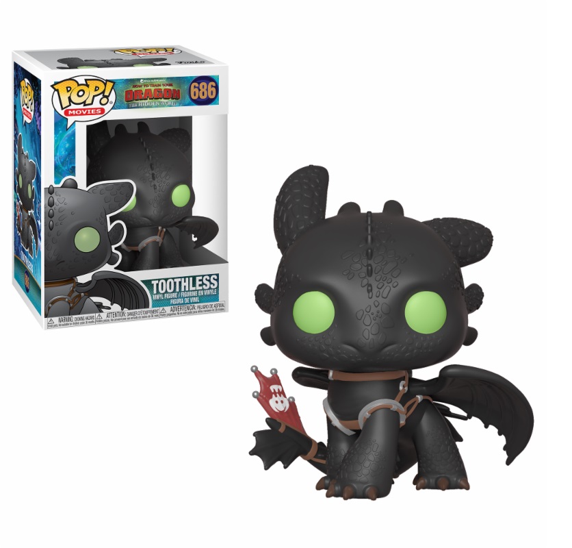 How To Train Your Dragon 3 Pop Dragons / Toothless