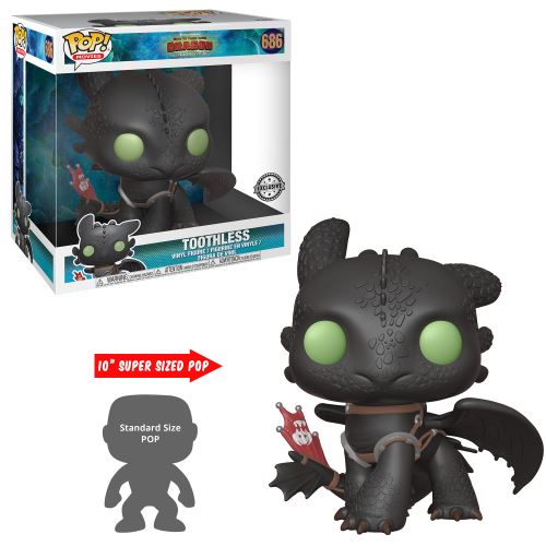 How To Train Your Dragon 3 Pop Toothless 25cm exclu