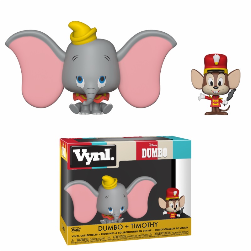 Disney Vynl 2-Pack Dumbo & Timothy