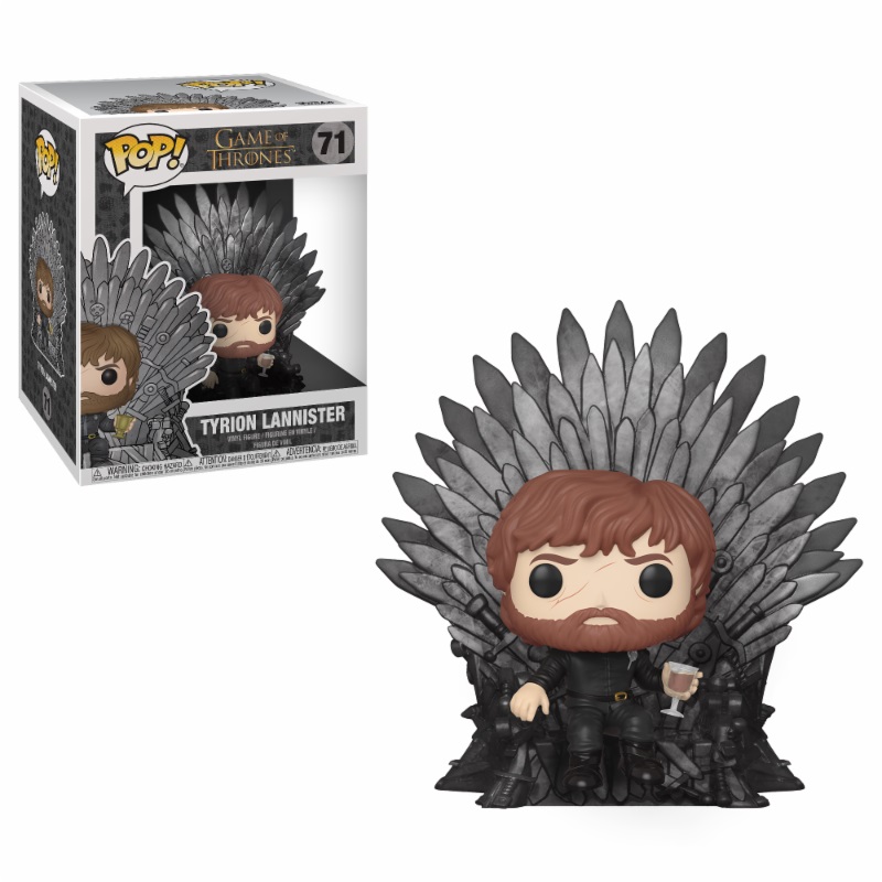 Game Of Thrones Pop Tyrion Lannister On Iron Throne