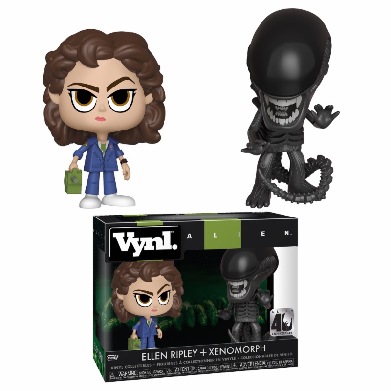 Alien Vynl 2-Pack 40Th Xenomorph & Ripley 