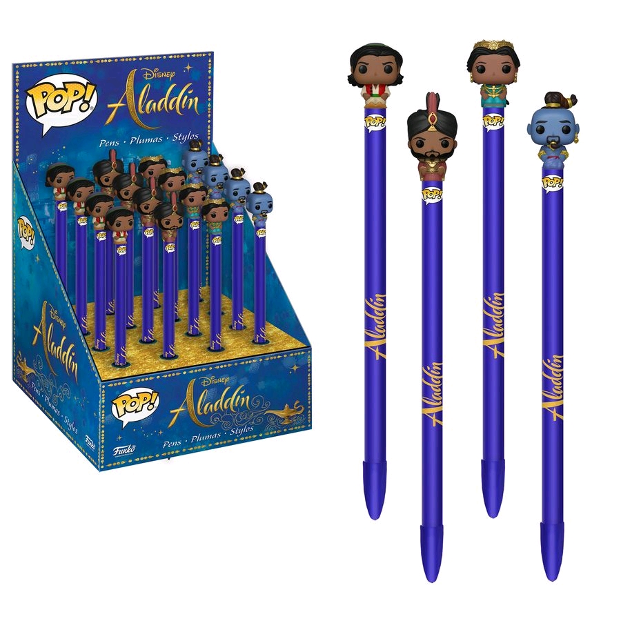 Disney Pop Pen Toppers Aladdin Live 16pcs