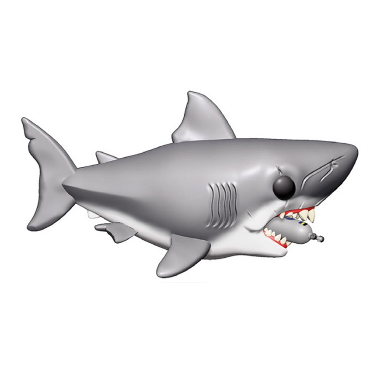 Jaws Les Dents de la Mer Pop Jaws W/Diving Tank Oversized